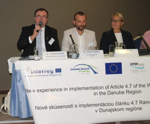 NEW EXPERIENCE IN IMPLEMENTATION OF ARTICLE 4.7 OF THE WATER FRAMEWORK DIRECTIVE (WFD) IN THE DANUBE REGION