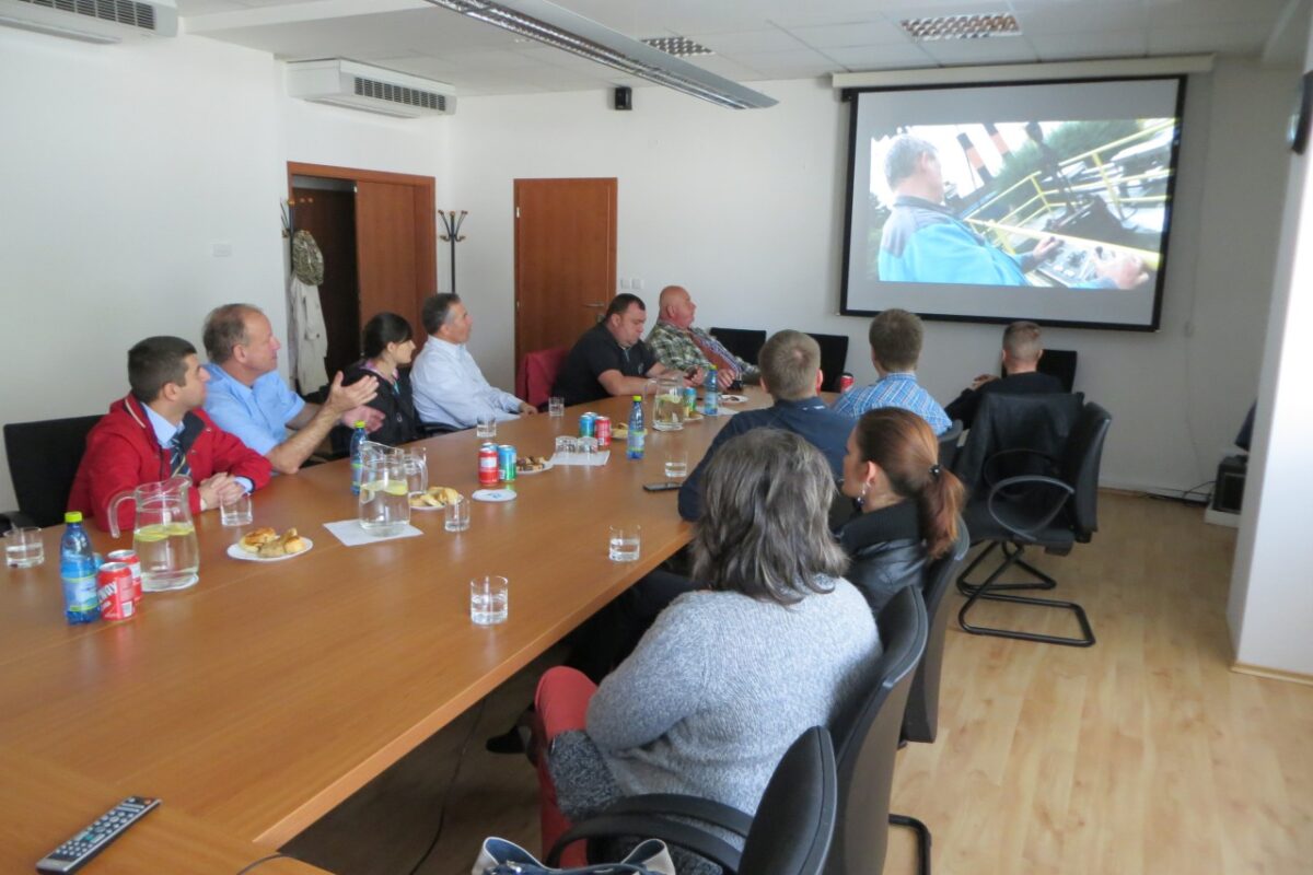 The visit of Ukrainian and Moldovan experts to Slovakia