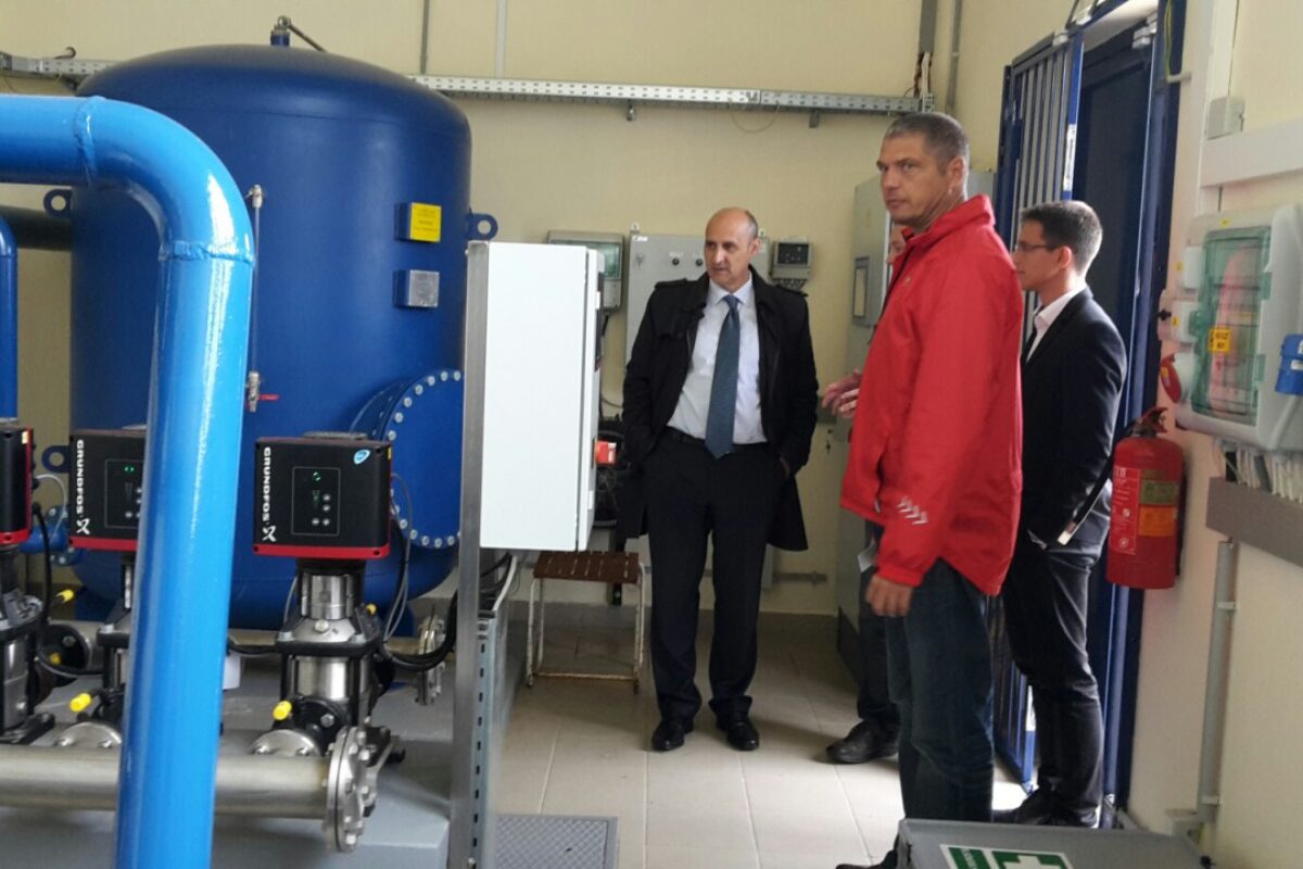 Visit of a Bosnian water expert in Hungary