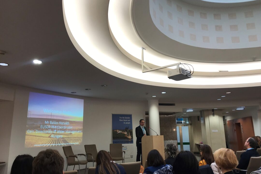 The first “International Workshop on Water and Agriculture in the Danube River Basin“ is taking place on 6-7 November 2019 in Budapest, Hungary