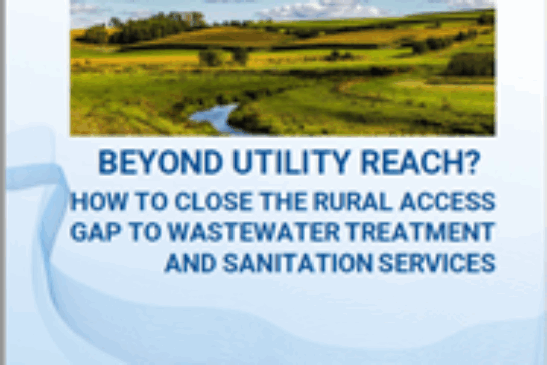 Rural Wastewater Workshop: Beyond Utility Reach?