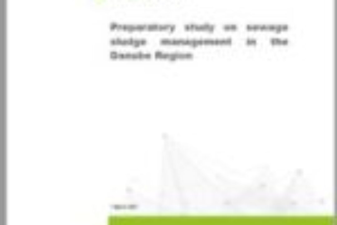 Preparatory study on sewage sludge management in the Danube Region