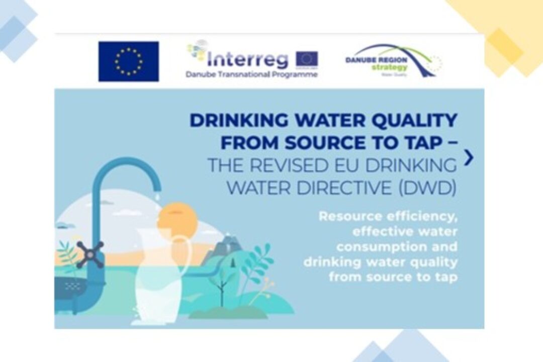 New brochure on drinking water quality: from source to tap