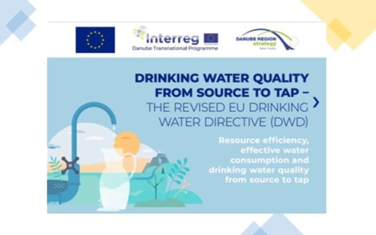 New brochure on drinking water quality: from source to tap