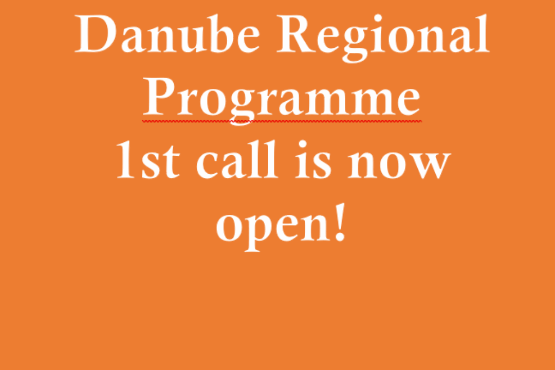 1st Call for Proposals of the Danube Region Programme – NOW OPEN