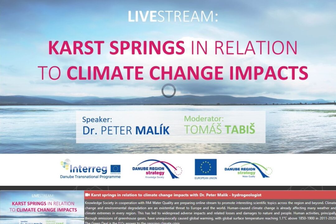 Record of the stream with hydrogeologist from 10 November 2023