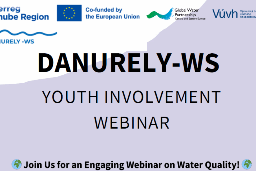 Youth Involvement in Water Quality – webinar 2 April 2025, 10-11 AM CET