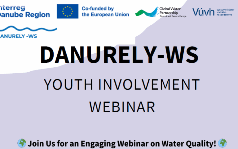 Youth Involvement in Water Quality – webinar 2 April 2025, 10-11 AM CET