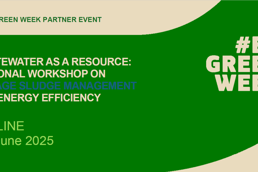 SEWAGE SLUDGE MANAGEMENT online workshop on 20 June 2025