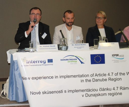 NEW EXPERIENCE IN IMPLEMENTATION OF ARTICLE 4.7 OF THE WATER FRAMEWORK DIRECTIVE (WFD) IN THE DANUBE REGION
