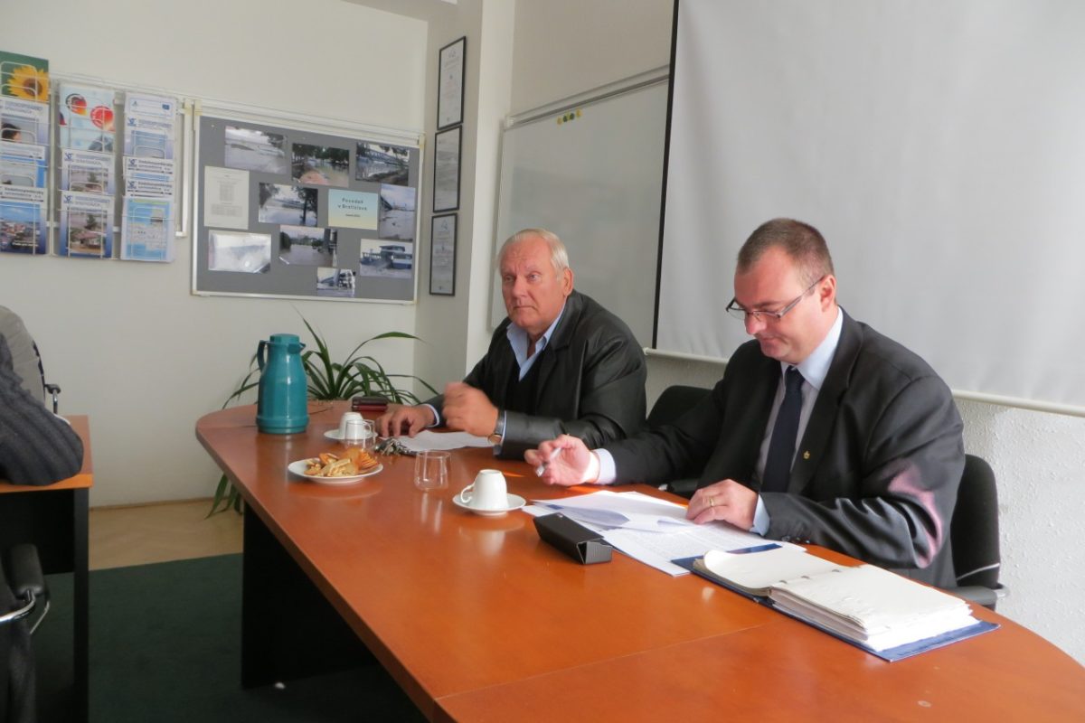 The visit of Ukrainian and Moldovan experts to Slovakia