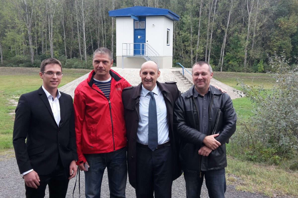Visit of a Bosnian water expert in Hungary