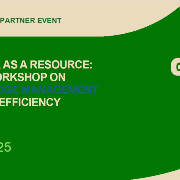 SEWAGE SLUDGE MANAGEMENT online workshop on 20 June 2025